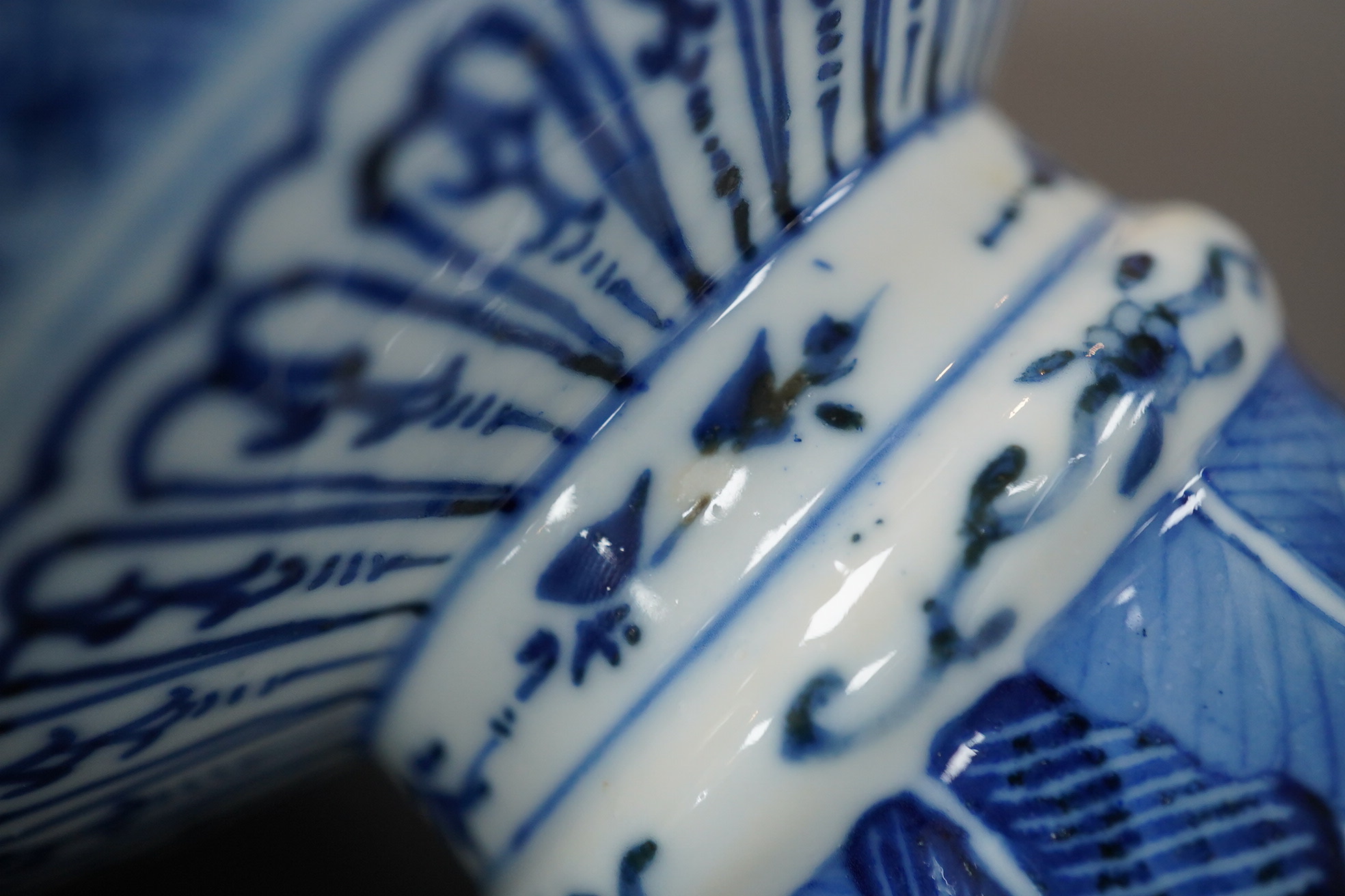A Chinese blue and white ‘dragon’ stem bowl, Guangxu six character mark and of the period (1875-1908)